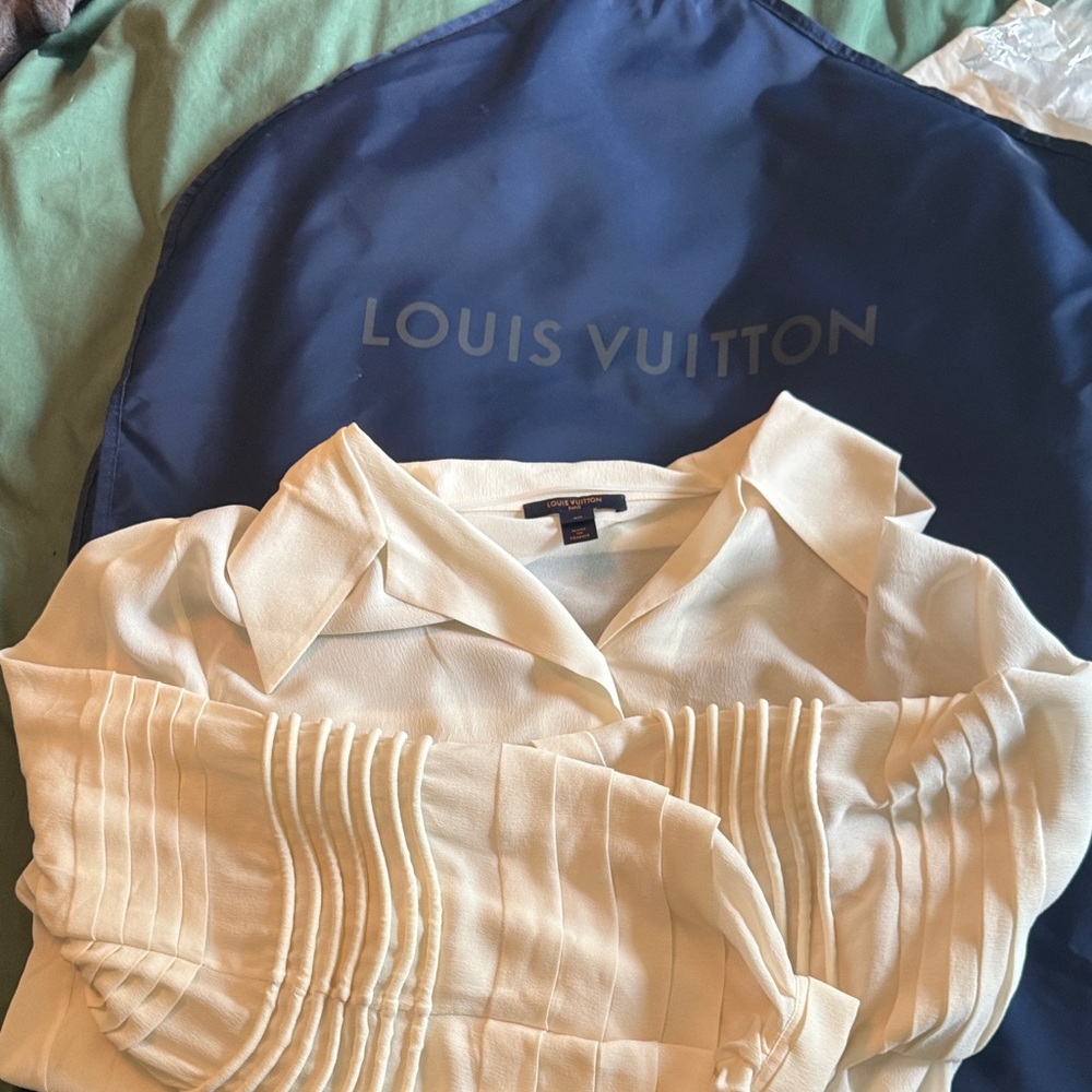 Louis Vuitton Cream Blouse